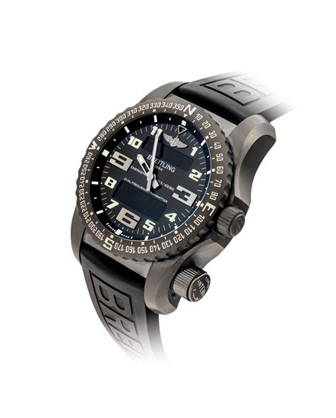 breitling titanium emergency alarm